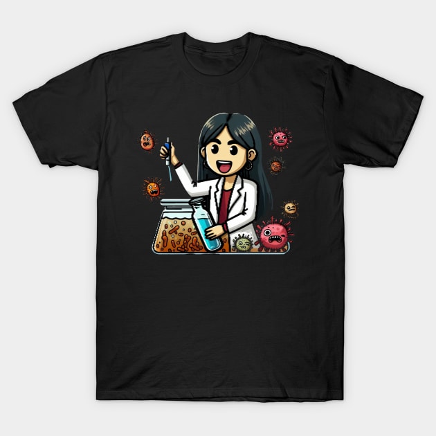 An employee of the AI ​​laboratory T-Shirt by DorianFox